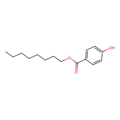 <em>4</em>-羟基苯甲酸正辛酯，1219-38-1，98%