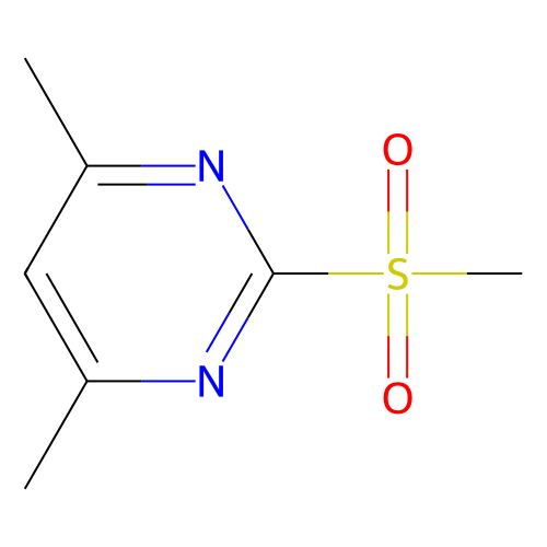 4,6-<em>二</em>甲基-2-(甲磺酰基)嘧啶，35144-<em>22-0</em>，>98.0%(HPLC)