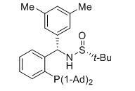 [S(R)]-N-[(S)-(3,5-<em>二</em>甲基苯基)[2-(<em>二</em><em>金刚烷基</em><em>膦</em>)苯基]甲基]-2-叔<em>丁基</em>亚磺酰胺，≥95%