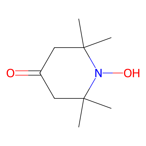 1-羟基-2,2,6,6-四甲基-4-<em>氧</em>-<em>哌啶</em>盐酸盐，3637-11-4，97%