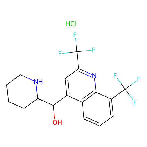 盐酸甲氟喹，<em>51773</em>-92-3，10mM in DMSO