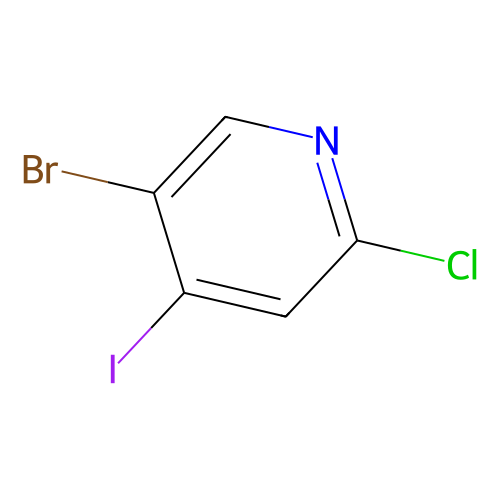 5-<em>溴</em>-2-氯-<em>4</em>-<em>碘</em><em>吡啶</em>，401892-47-5，97%