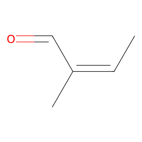 反-2-甲基-2-丁烯醛，<em>497-03-0</em>，>95.0%(GC)