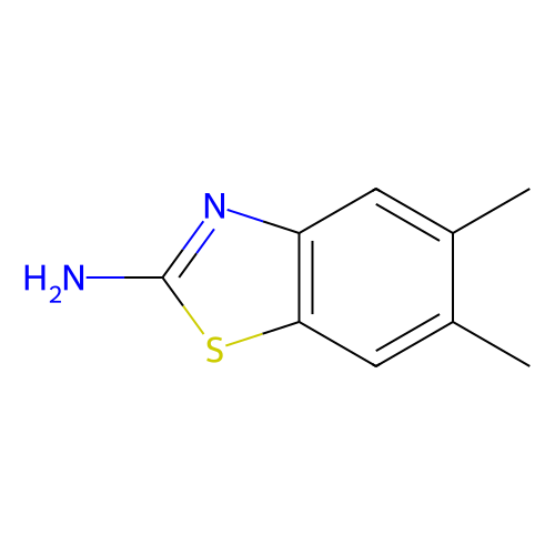 2-氨基-5,6-<em>二</em>甲基<em>苯</em><em>并</em><em>噻唑</em>，29927-08-0，98%