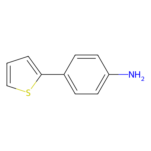 4-(<em>噻吩</em>-<em>2</em>-<em>基</em>)苯胺，70010-48-9，97%