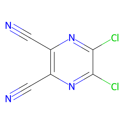 5,6-二氯-<em>2</em>,3-二<em>氰</em><em>基</em><em>吡</em><em>嗪</em>，56413-95-7，>98.0%