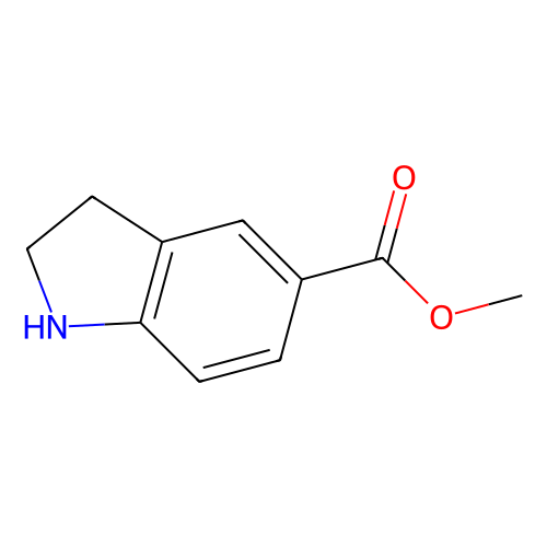 <em>吲哚</em><em>啉</em>-5-羧酸甲酯，141452-01-9，97%