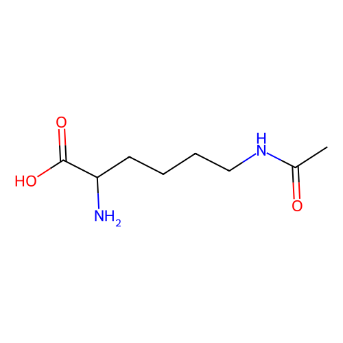 Nε-<em>乙酰基</em>-L-赖氨酸，692-04-6，10mM in Water