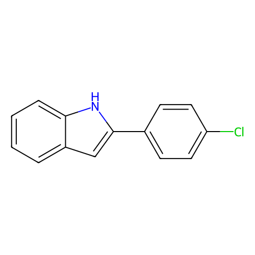 2-(4-氯苯基)-1H-吲哚，<em>1211</em>-35-4，98%