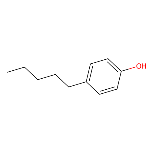 <em>4</em>-戊基苯酚(5PO)，14938-35-3，≥98.0%(GC)