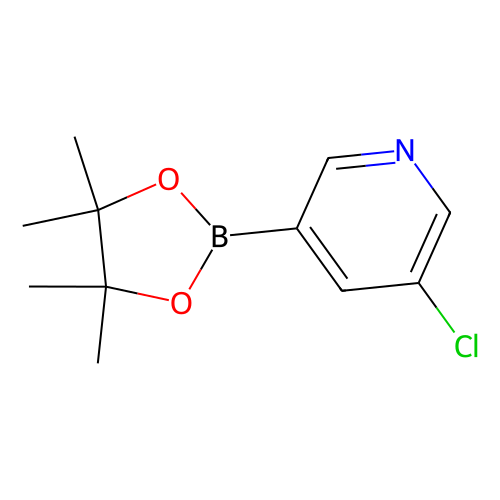 3-氯-5-(4,4,5,5-四<em>甲基</em>-1,3,2-二氧杂环戊<em>硼</em><em>烷</em>-<em>2</em>-基)<em>吡啶</em>，865186-94-3，98%