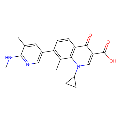 Ozenoxacin，245765-41-7，<em>10mM</em> in <em>DMSO</em>