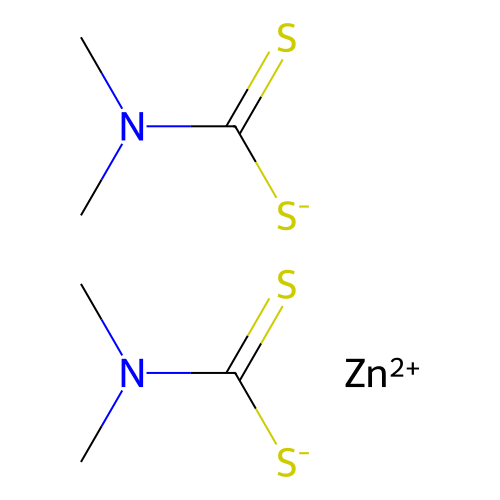 二甲基二硫代氨基甲酸<em>锌</em>，137-30-4，>97.0%(T)