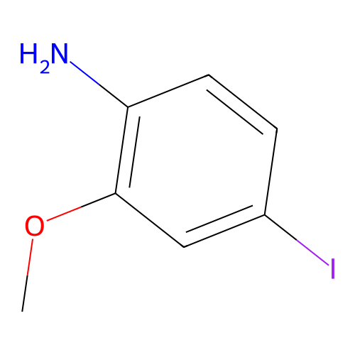 4-<em>碘</em>-<em>2</em>-甲氧基苯胺，338454-<em>80</em>-1，98%