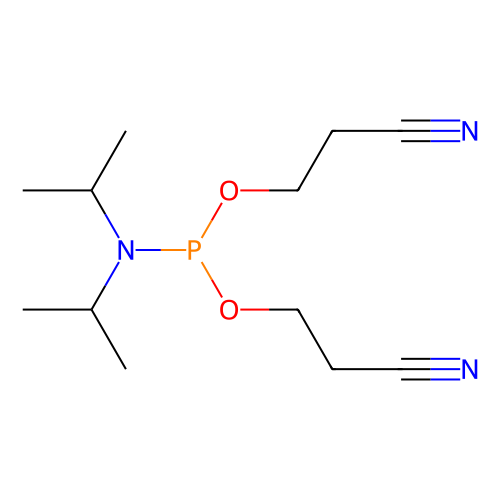双(<em>2</em>-氰基乙基)-<em>N</em> , <em>N</em> -二<em>异</em><em>丙基</em>磷<em>酰胺</em>，102690-88-0，95%