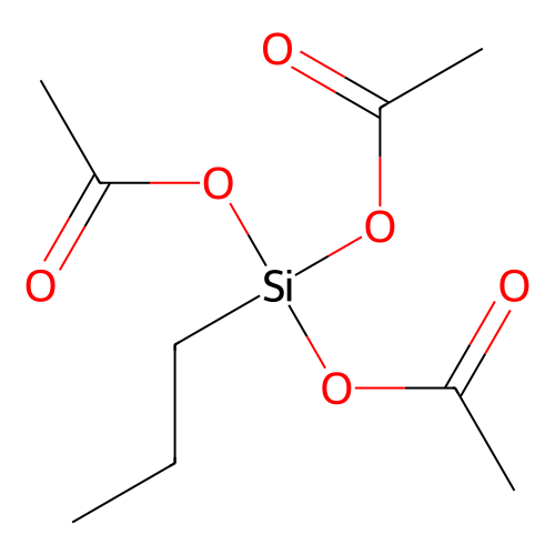丙基<em>三乙酰</em><em>氧基</em>硅烷，17865-07-5，98%