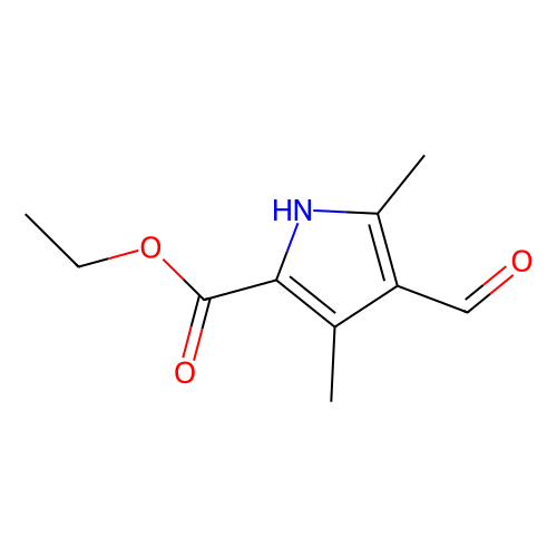 4-甲酰基-3,5-<em>二甲基</em>-1H-<em>吡咯</em>-<em>2</em>-羧酸乙酯，2199-64-6，97%