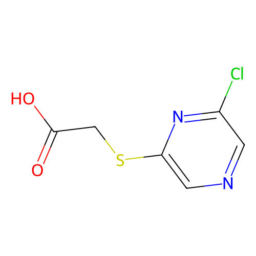 2-(6-<em>氯</em><em>吡</em><em>嗪</em>-2-硫基)乙酸，884497-52-3，95%