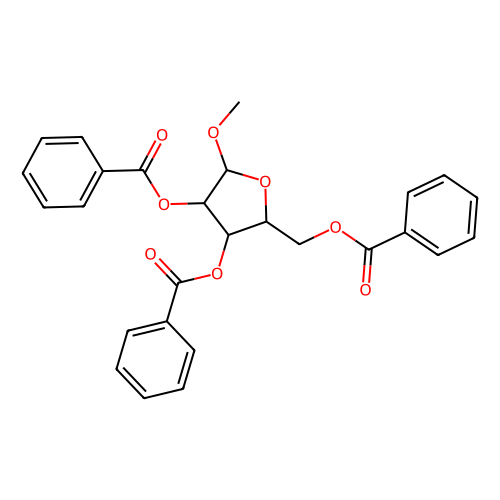 ​甲基 2,3,5-三-O-苯甲酰基-α-D-呋喃<em>阿拉伯糖</em>苷，7473-42-9，≥98%