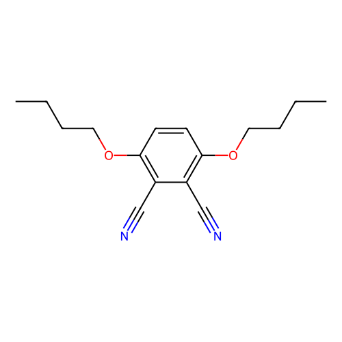 3,6-二丁氧基-1,2-苯二甲腈，75942-37-9，97