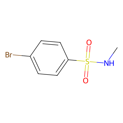 N-甲基4-溴<em>苯</em><em>磺</em><em>酰胺</em>，703-12-8，98%