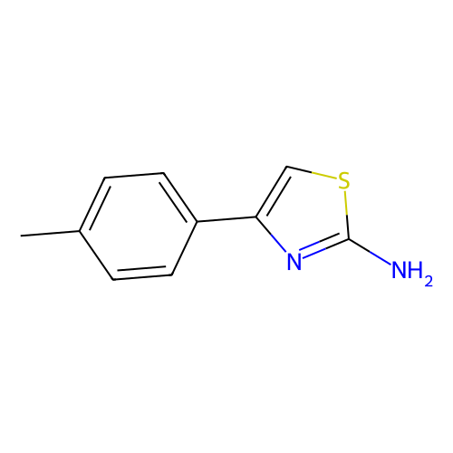 2-氨基-<em>4</em>-对甲苯基<em>噻唑</em>，2103-<em>91-5</em>，>98.0%(HPLC)