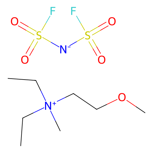 二<em>乙基</em>(<em>2</em>-<em>甲</em><em>氧基</em><em>乙基</em>)甲基铵<em>双</em>(氟磺酰)亚胺，1079129-48-8，98%
