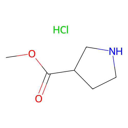 (<em>3S</em>)-吡咯烷-3-羧酸甲酯盐酸盐，1099646-61-3，97%