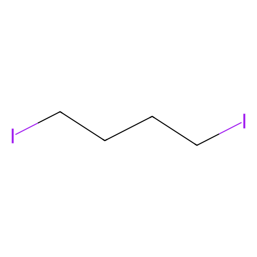 1,4-二碘丁烷(含稳定剂铜屑)，<em>628-21-7</em>，>98.0%(GC)