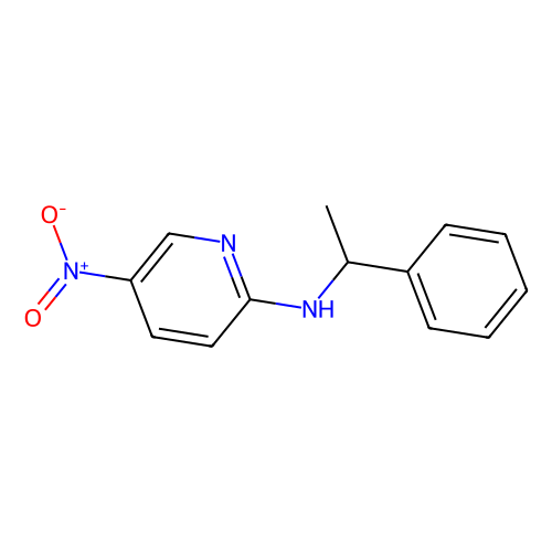 (S)-(-)-<em>2</em>-(α-<em>甲基</em>苄<em>氨基</em>)-<em>5</em>-硝基<em>吡啶</em>，84249-39-8，98%