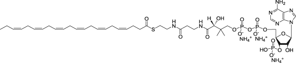二<em>十二</em><em>碳</em>六烯酰辅酶A(铵盐)，800377-20-2，>99%