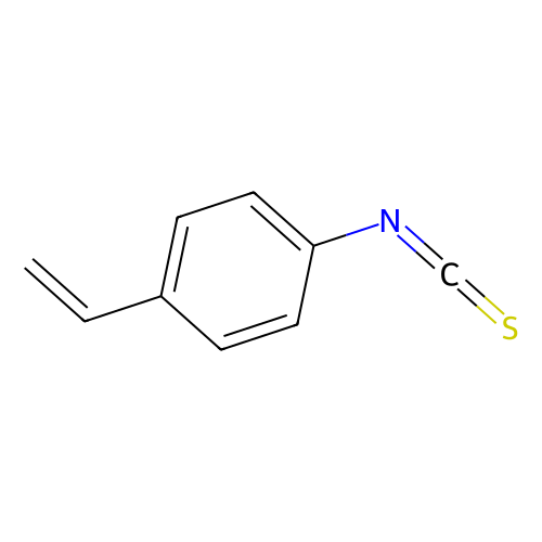 1-乙烯基-4-异硫氰酸基-苯，1520-20-3，95