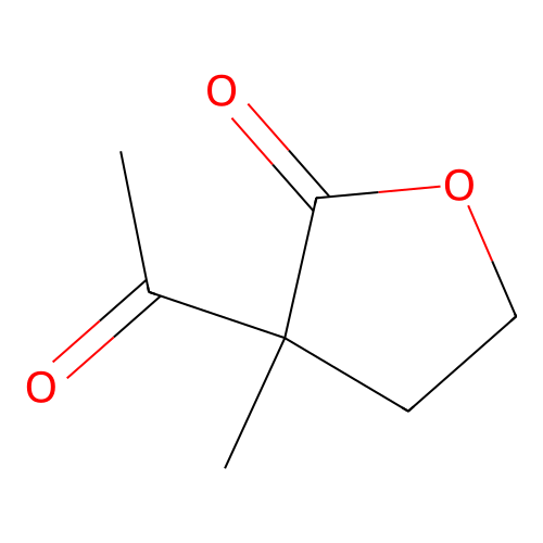 α-乙酰基-α-甲基-γ-丁<em>内酯</em>，1123-19-9，98%