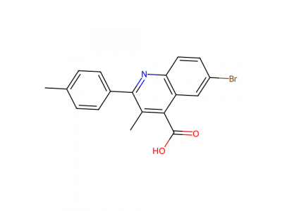 6-溴-3-甲基-2-对甲苯基喹啉-4-羧酸，351000-02-7，98%