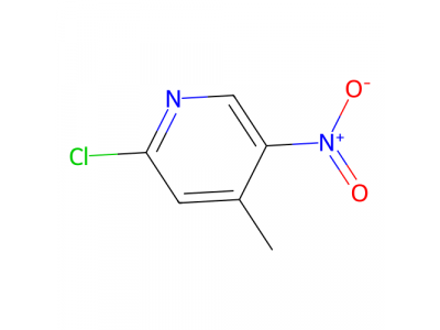 2-氯-4-甲基-5-硝基吡啶，23056-33-9，>98.0%(GC)