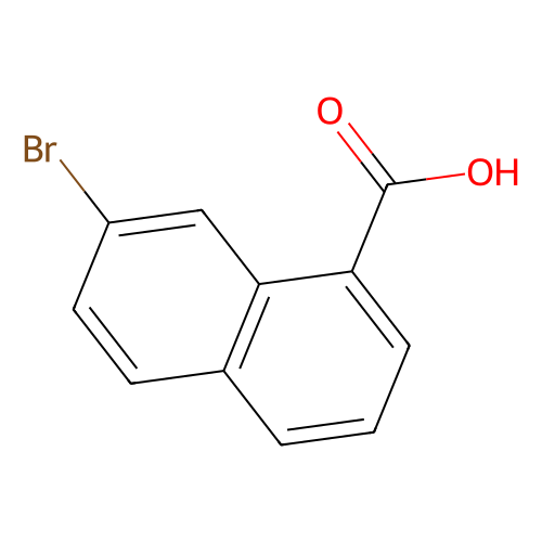 7-溴萘-<em>1</em>-羧酸，51934-39-5，98%