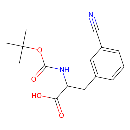 <em>Boc</em>-L-3-氰基<em>苯丙氨酸</em>，131980-30-8，≥98.0%