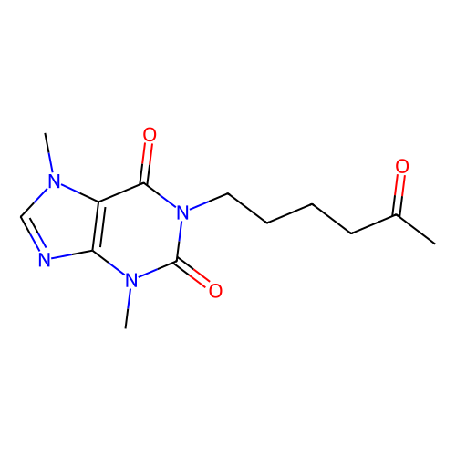 己酮可可碱，6493-05-6，10mM in DMSO