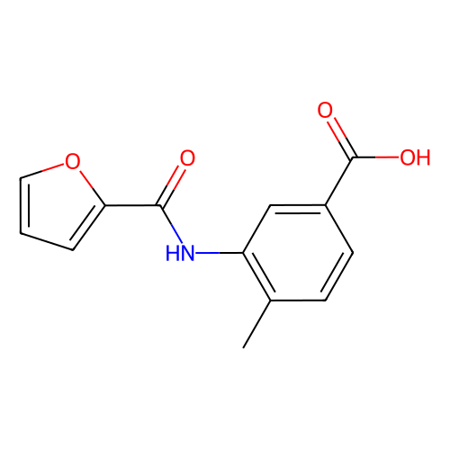 <em>3</em>-[（<em>呋喃</em>-<em>2</em>-羰基）-氨基]-4-<em>甲基</em>-苯甲酸，380432-20-2，97%