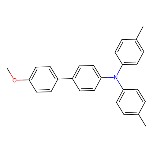 4'-甲氧基-N,N-<em>二</em>-<em>对</em>甲<em>苯基</em>-[1,1'-<em>联苯</em>]-4-胺，129119-41-1，98%