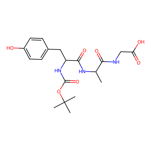 <em>Boc</em>-酪氨酸-<em>D</em>-丙氨酸-甘氨酸，64410-47-5，≥98.0%