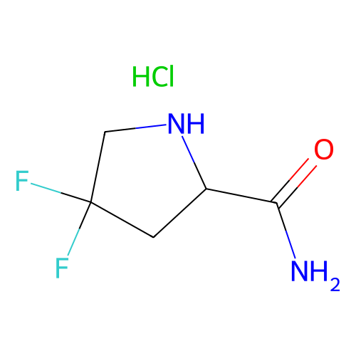 <em>4</em>,4-<em>二</em>氟-<em>L</em>-脯氨酸酰胺 <em>盐酸盐</em>，426844-51-1，97%