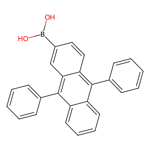 9,10-二苯基<em>蒽</em>-2-<em>硼酸</em> (含不同量的酸酐)，597553-98-5，>97%