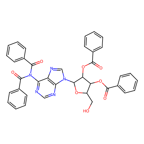 N6-<em>二</em><em>苯甲酰基</em>腺苷-2',3'-<em>二</em><em>苯甲酸</em><em>酯</em>，58463-04-0，>98.0%(HPLC)(T)