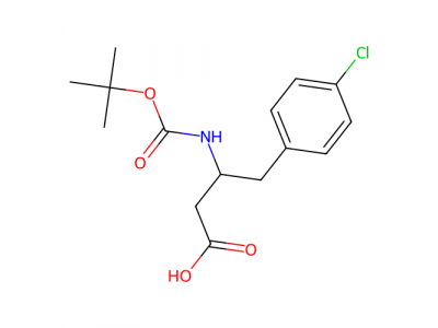 Boc-(R)-3-氨基-4-(4-氯苯基)丁酸，218608-96-9，≥98.0%