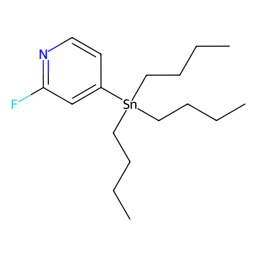 2-氟-4-(<em>三正</em><em>丁基</em><em>锡</em>)吡啶，457061-31-3，98%