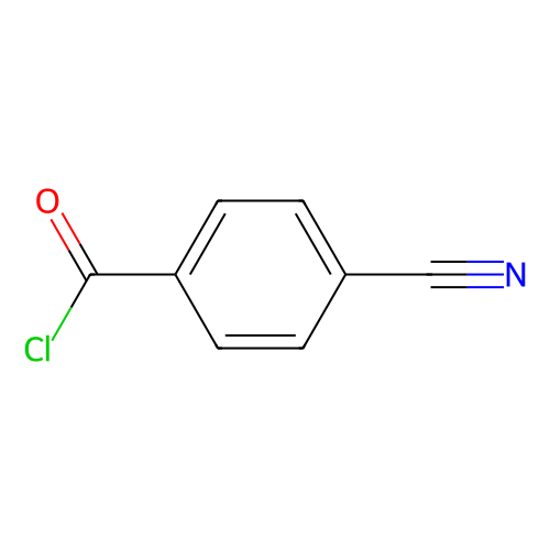 4-氰基苯甲酰氯，6068-72-0，>98.0%(GC