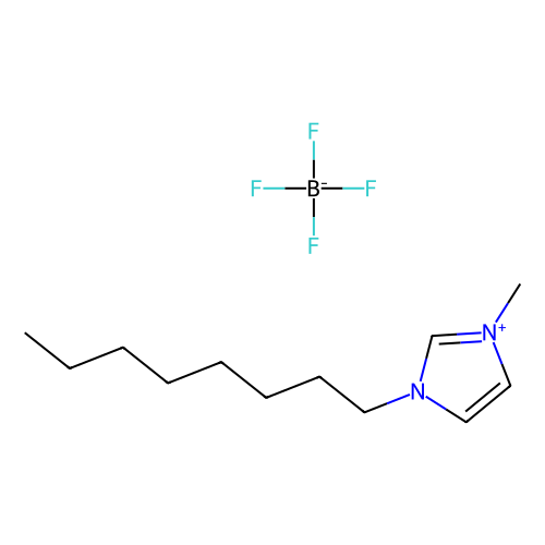 1-甲基-3-辛基<em>咪唑</em><em>四</em>氟硼酸盐，244193-52-0，98%