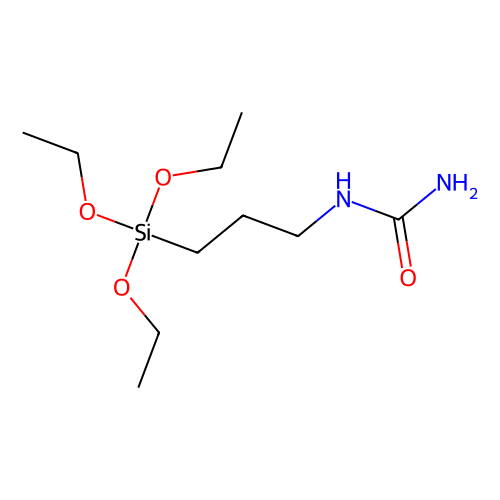 <em>脲</em>丙基三乙氧基硅烷，23779-32-0，40.0 - 50.0 % in methanol