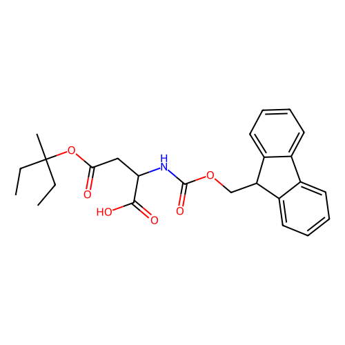 N-[<em>芴甲氧羰基</em>]-L-天冬氨酸 4-(1-乙基-1-<em>甲基</em>丙基)酯，180675-08-5，97%